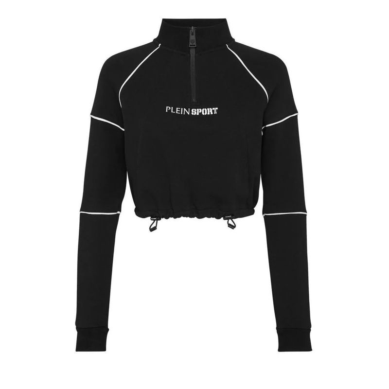 Plein Sport Daunenjacke Sweatjacke schwarz