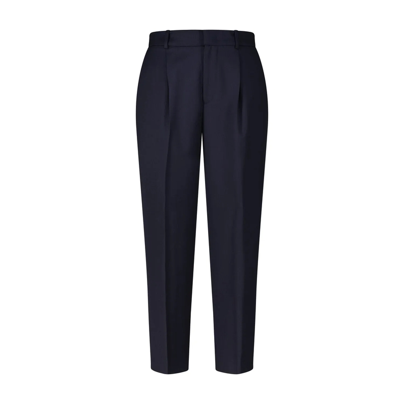 Pt Torino Stoffen broek Carrot-Fit Hose Daisy 0360 navy(Image 4)