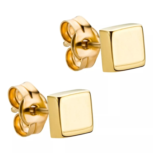 BELORO Stud Earring 9Kt Yellow Gold Orecchini a bottone