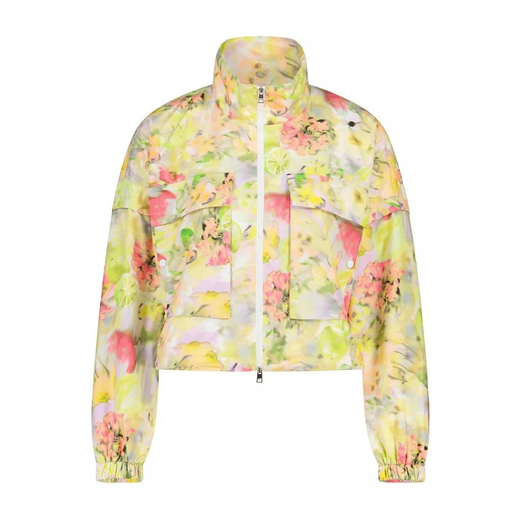 Marc Cain - Leichte Jacke im floralem Print - Größe 38 - multi