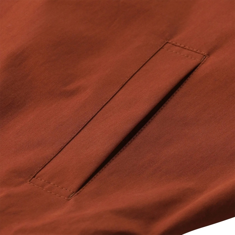 Saint Laurent Übergangsjacke Leichte Jacke mit Stehkragen braun(Image 6)