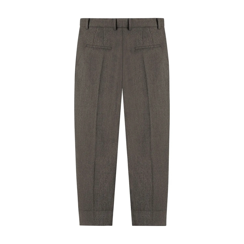 Cambio Broek Hose Krystal aus Woll-Mix braun(Image 2)