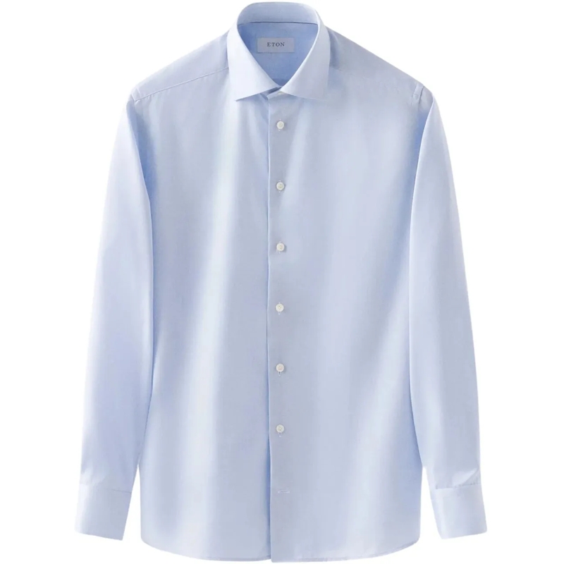 Eton  Eton  Lange Mouw Overhemden Lichtblauw 100012341 blau(Image 2)