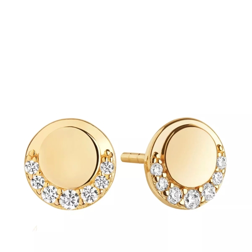 Sif Jakobs Jewellery Portofino Piccolo Earrings Yellow Gold Stiftörhängen