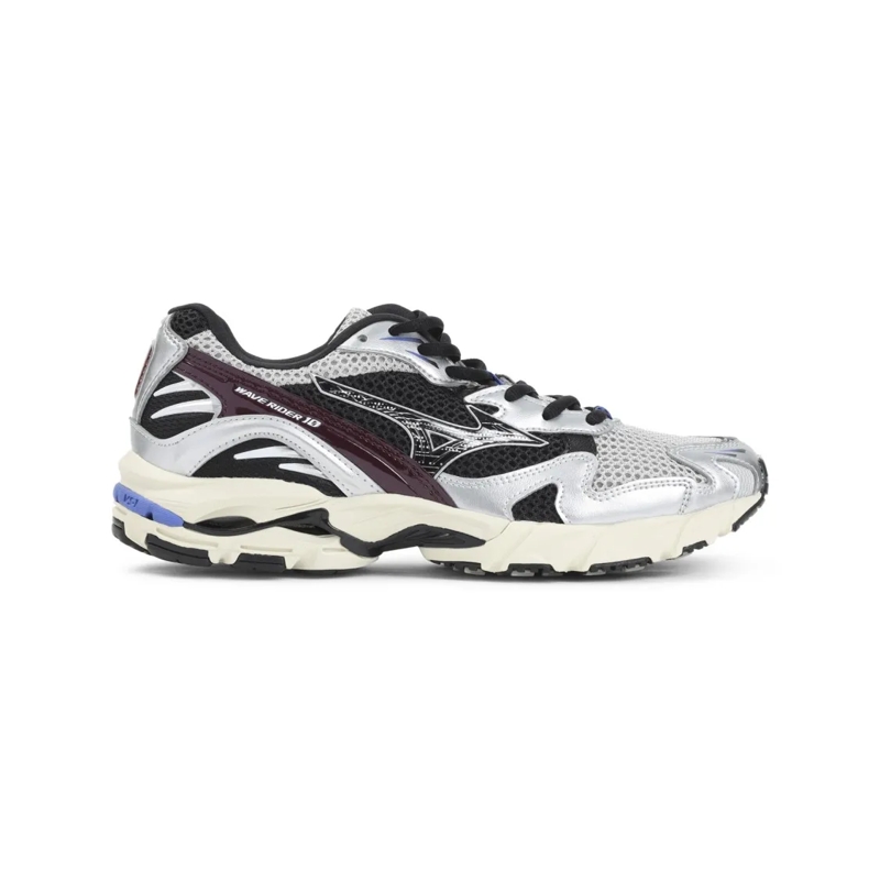 Mizuno Low-Top-Sneaker Dynamic Multicolor Sneakers With Metallic Overlays White