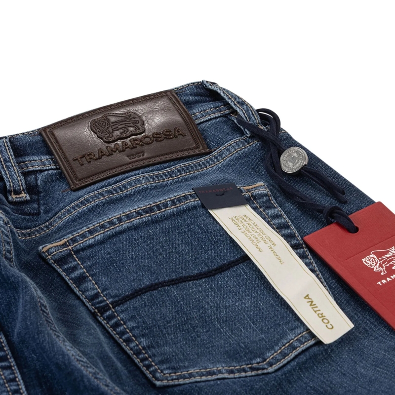 Tramarossa Jeans Slim-Fit Jeans Michelangelo blau(Image 3)