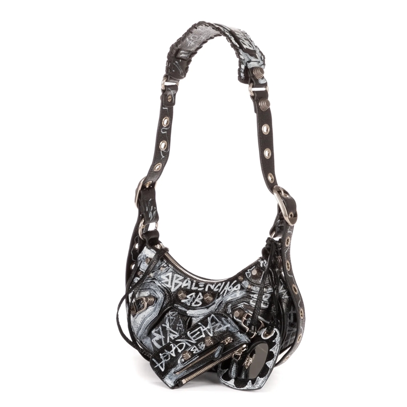 Balenciaga Crossbody Bag XS Le Cagole schwarz