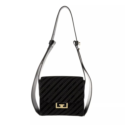 Givenchy Eden Small Bag Givenchy 4G Velvet Black Cross body-väskor