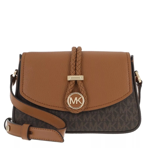 MICHAEL Michael Kors Lea Small Crossbody Handbag   Brown/Acorn Crossbody Bag