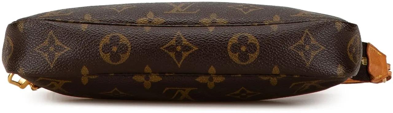Louis Vuitton Shoppers Monogram Pochette Accessoires in bruin