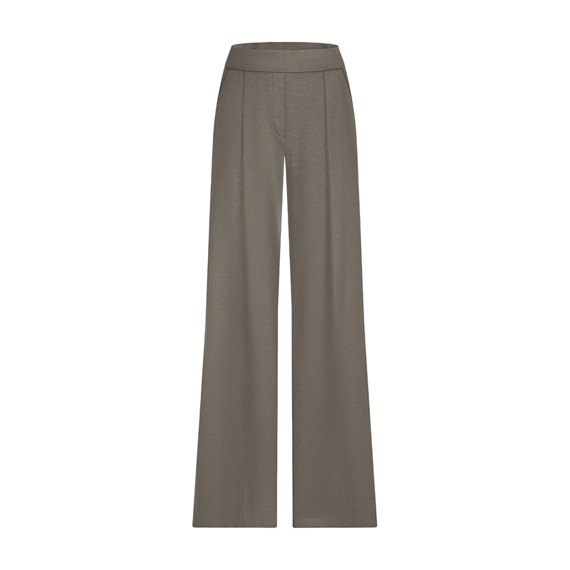 Riani Freizeithose Weite Stoffhose Grün