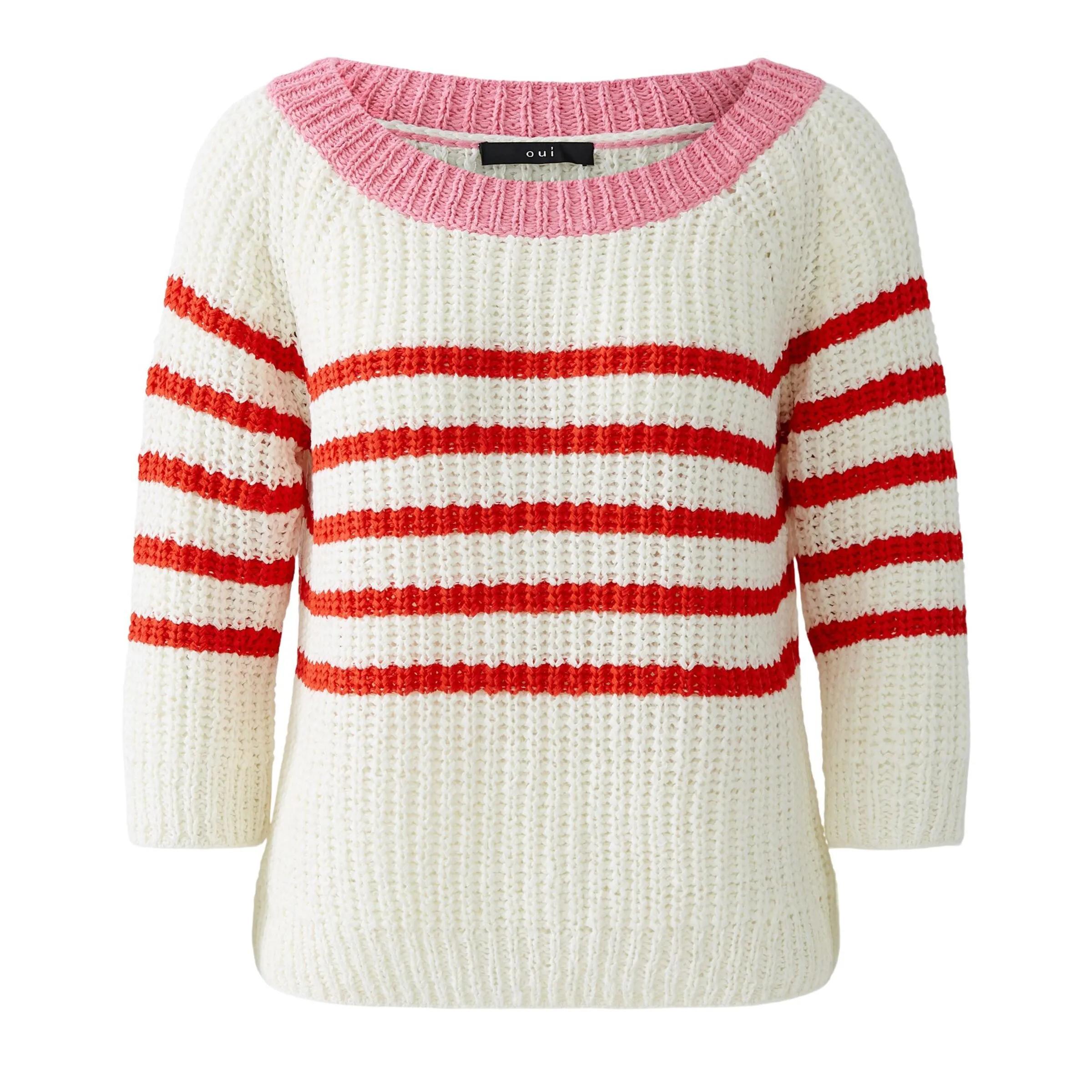 Thumbnail - Oui - Pullover - Größe 40 DAMEN - red