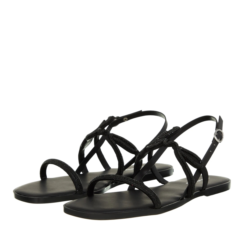 Karl Lagerfeld Sandalen Olympia Karl Signia Slide Black Glitter Mono(Image 3)