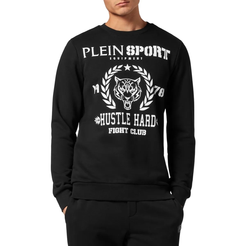 Plein Sport Top Sweatshirt Tiger schwarz(Image 3)