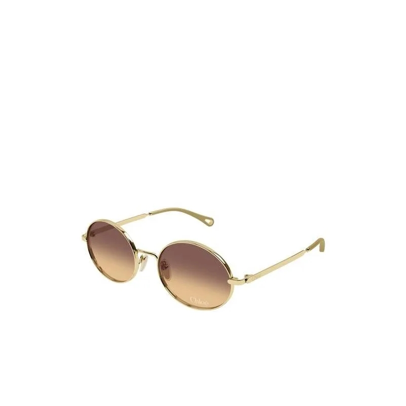 Chloé Sonnenbrille CH0326S Gold-Gold-Brown