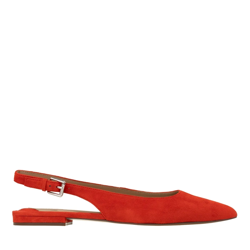 Lauren Ralph Lauren Ballerinas Londyn Slbck-Flats-Slingback Bright Vermilion