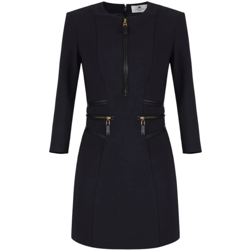 Elisabetta Franchi Midikleid Dresses Black schwarz
