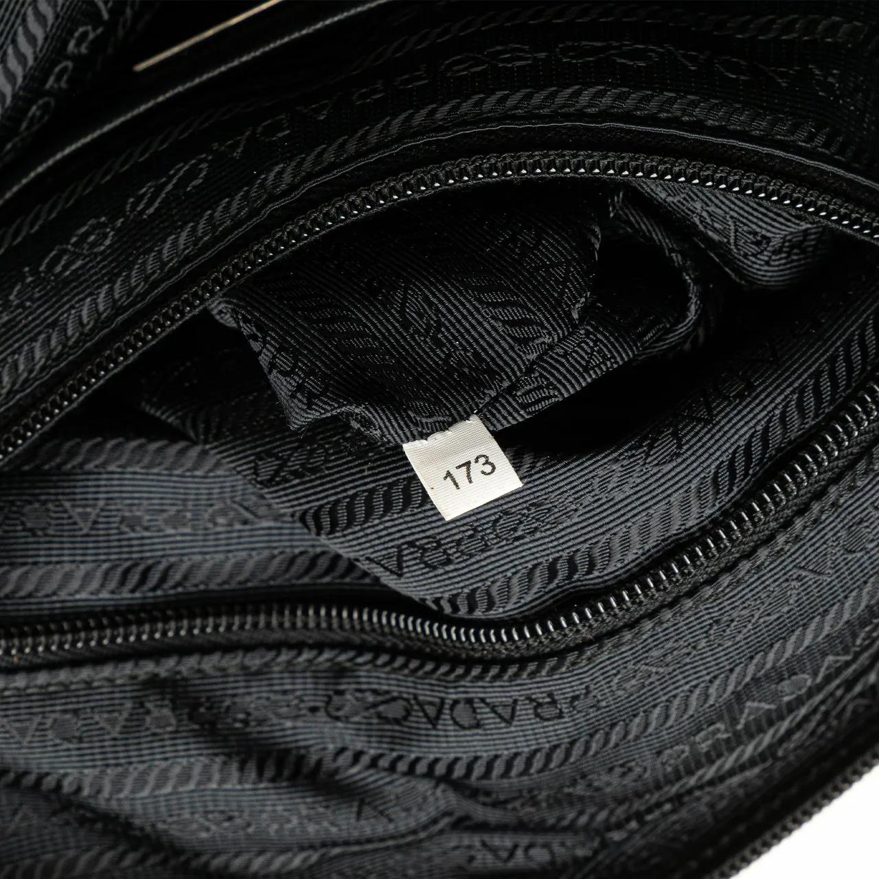 Thumbnail - Prada Hobo Bags - Tessuto Stampato Satchel - Gr. unisize - in Blau - für Damen