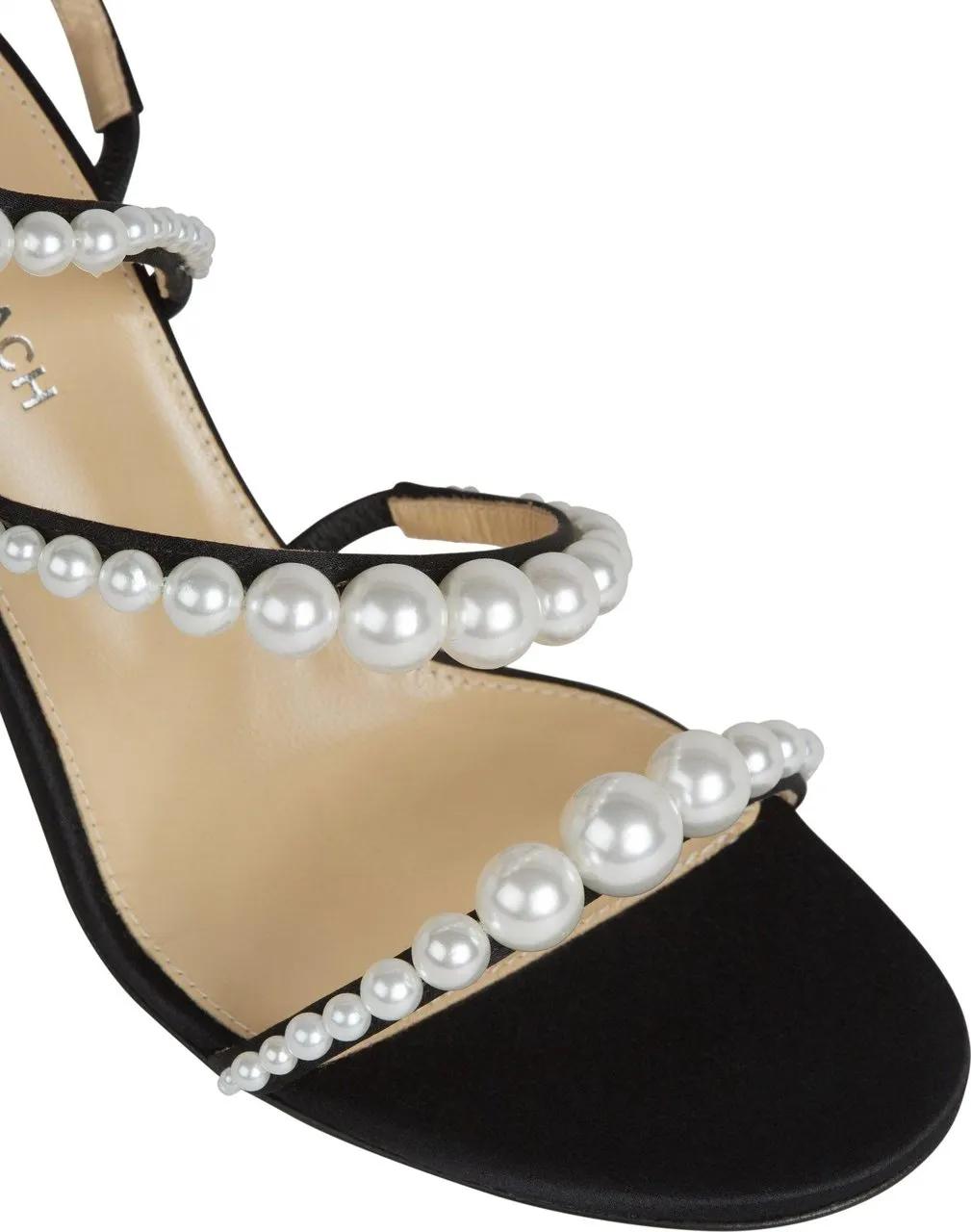 Thumbnail - Mach&Mach Hohe Schuhe - Pearl Heel Sandals - Gr. 37,5 (EU) - in Schwarz - für Damen