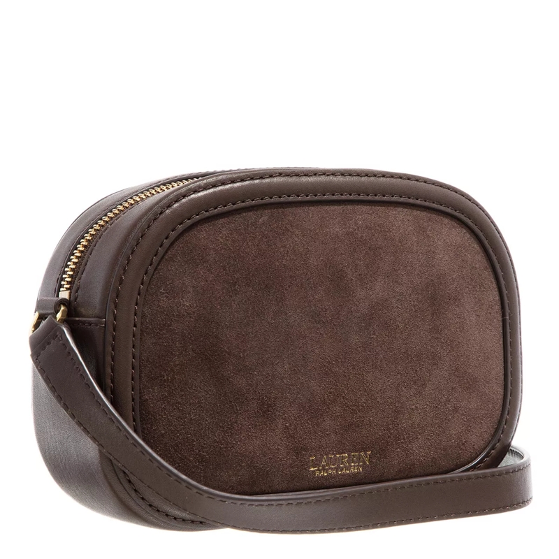 Lauren Ralph Lauren Camera Bag Jordynn 20 Crossbody Medium Chestnut Brown(Image 3)
