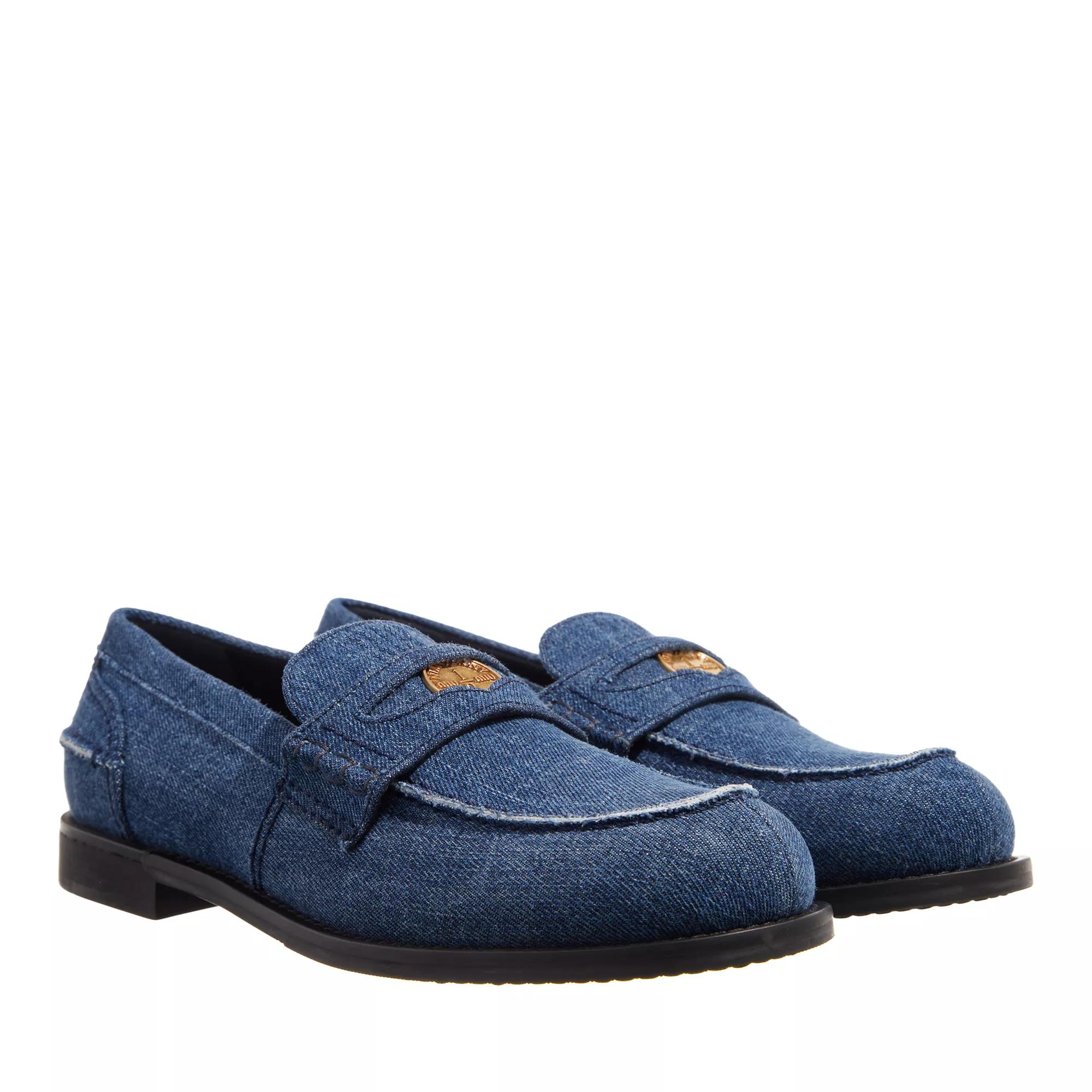 Miu Miu Loafers & Ballerinas - Denim Loafer - Gr. 36 (EU) - in Blau - für Damen