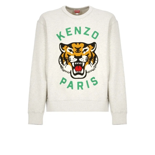 Kenzo Grey Cotton Sweatshirt Grey Felpe