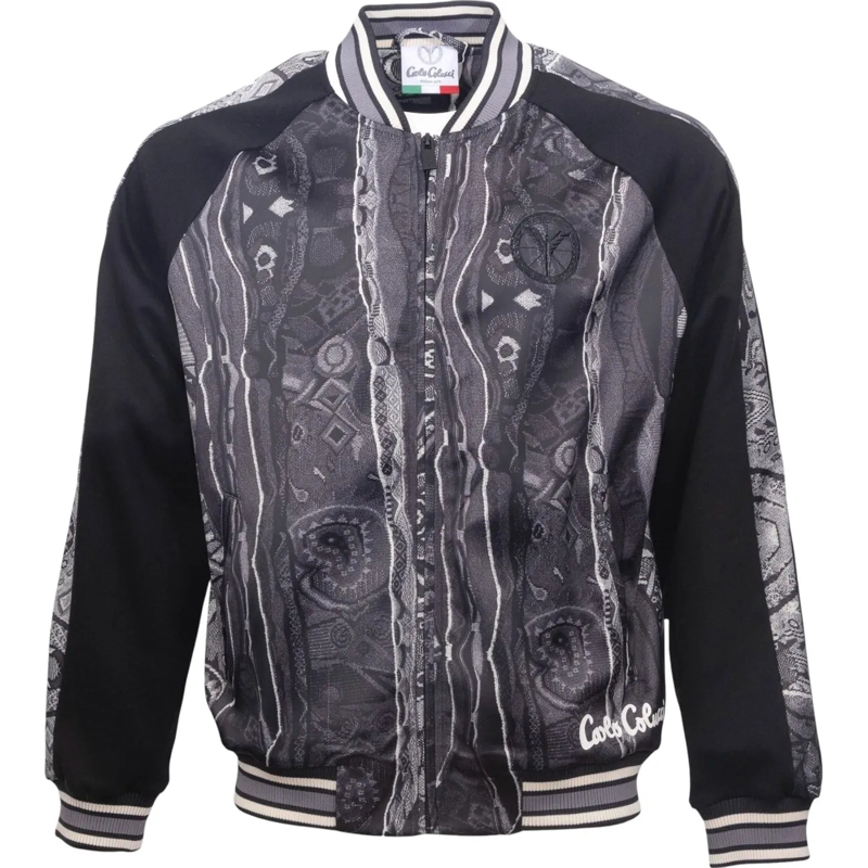 Carlo Colucci Daunenjacke Heren Jas schwarz