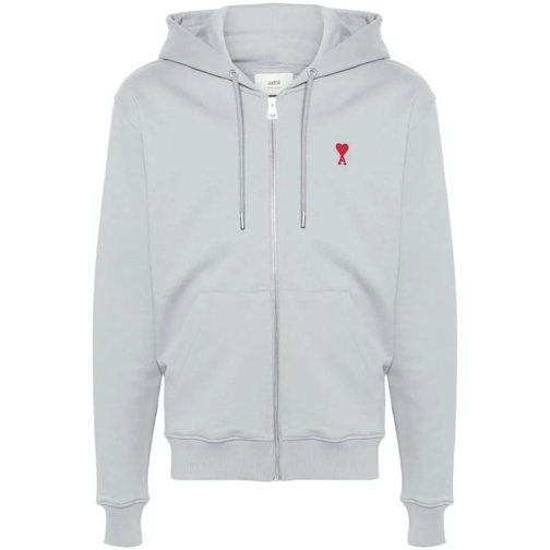 AMI Paris Ami De Coeur Hoodie Blue Hemden