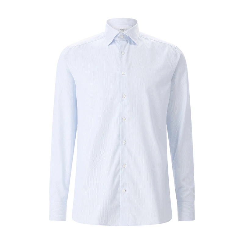 STENSTRÖMS Chemise Slim-Line Hemd mit Streifen blau