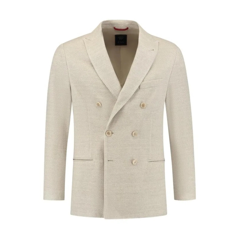 Fay  Double Breasted Colbert beige