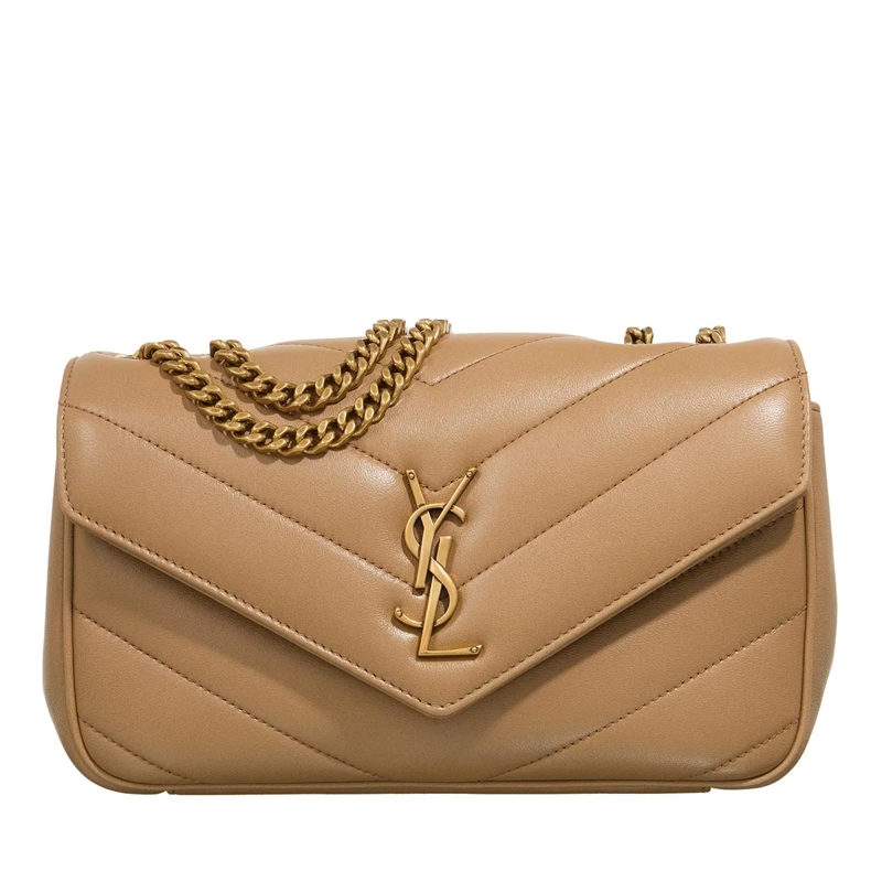 Saint Laurent Crossbody Bag LouLou Small Natural