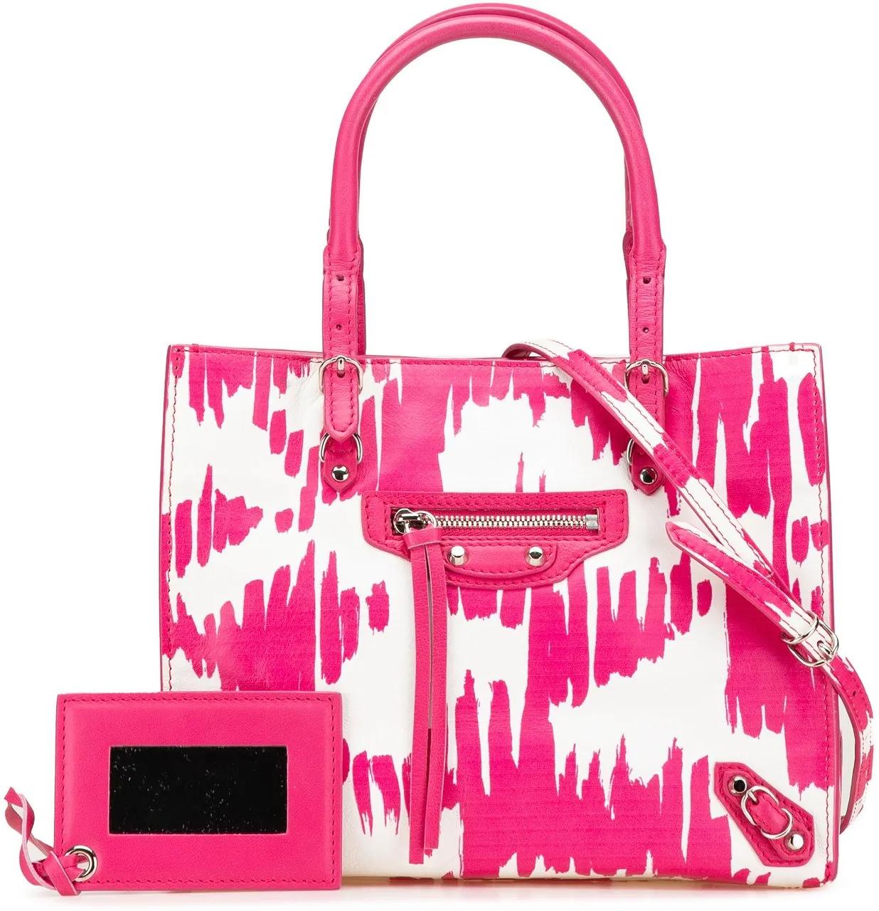 Thumbnail - Balenciaga Hobo Bags - Mini Leather Papier A4 Satchel - Gr. unisize - in Gold - für Damen