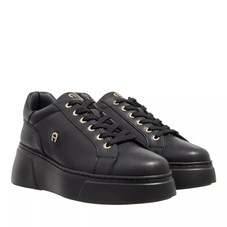 AIGNER Elaine 6 Black Low Top Sneaker