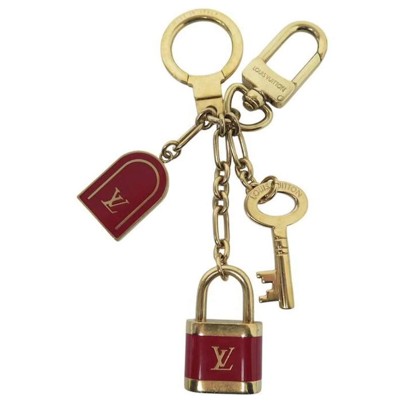 Louis Vuitton Geldbörse SCHLÃœSSELANHÃ„NGER CHARME LOUIS VUITTON M60074 TA gold