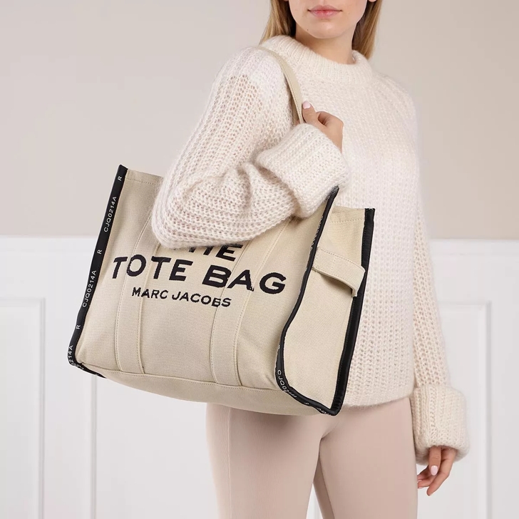 Marc Jacobs The Jacquard Traveler Tote Bag Warm Sand, Shopping Bag