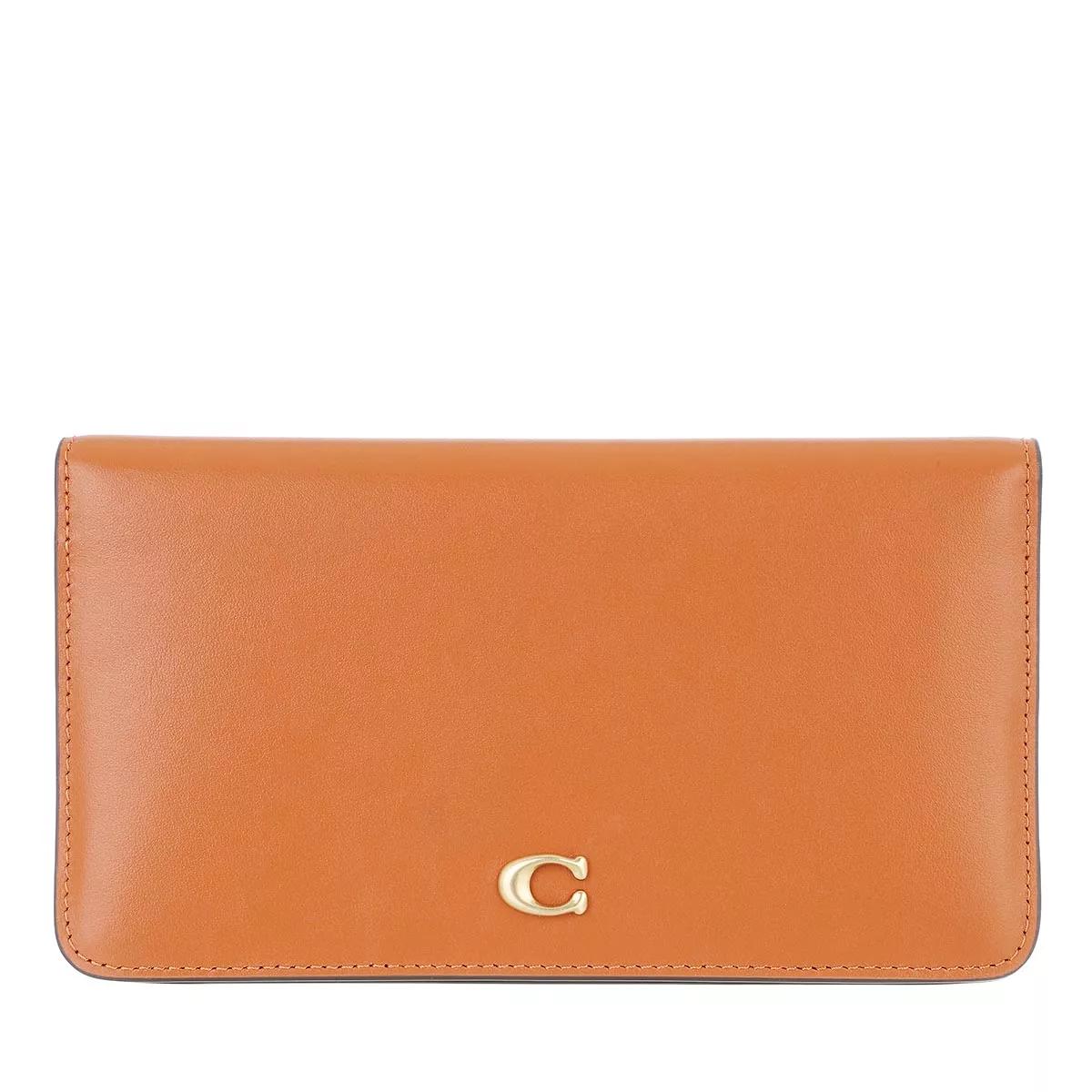 Coach Portemonnaie - Slim Wallet - Gr. unisize - in Orange - für Damen