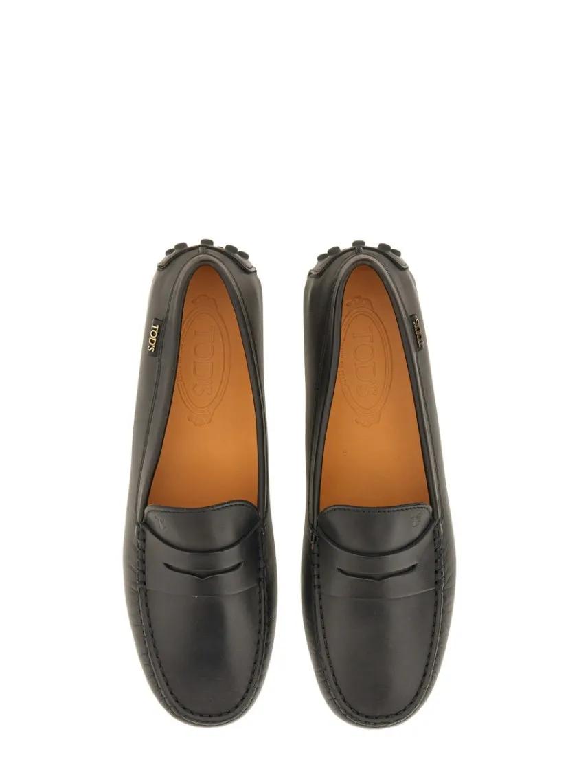 Thumbnail - "Gommino" Leather Loafer - Gr. 37 (EU) - in Schwarz