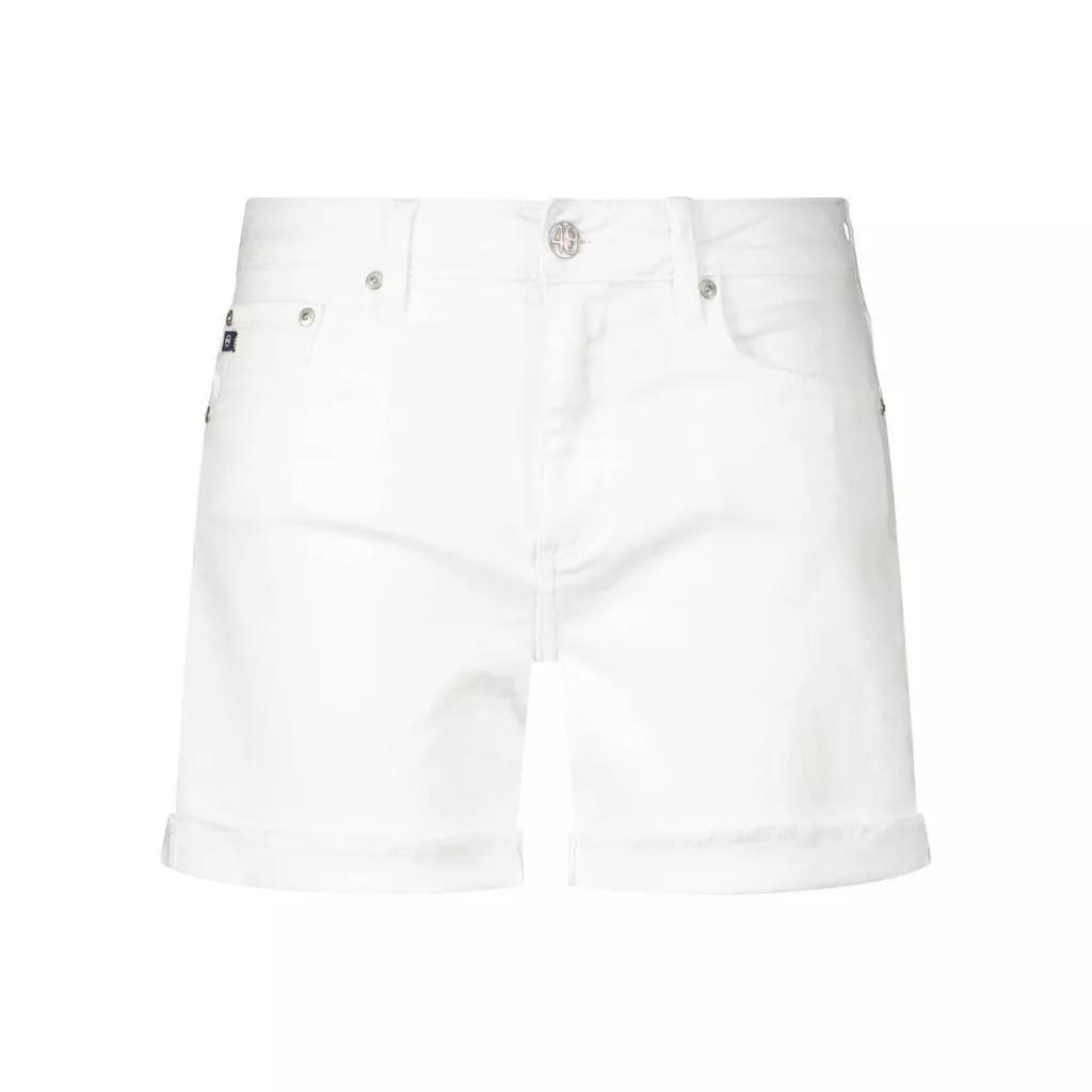 Thumbnail - Adriano Goldschmied - EX BOYFRIEND SHORTS MIT OFFENEM SAUM - Größe 26 - white