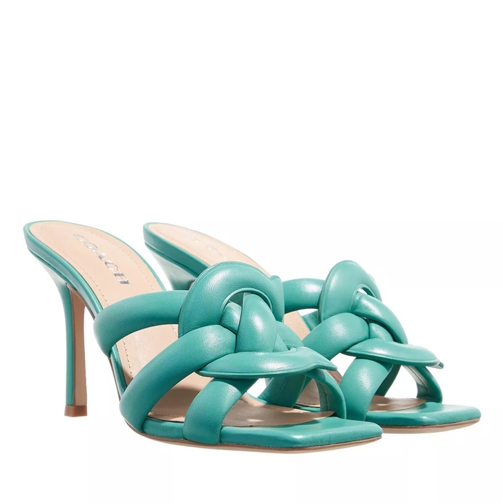 Coach high hot sale heel sandals