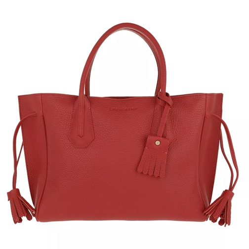 Longchamp Pénélope Shopping Bag Red Tote