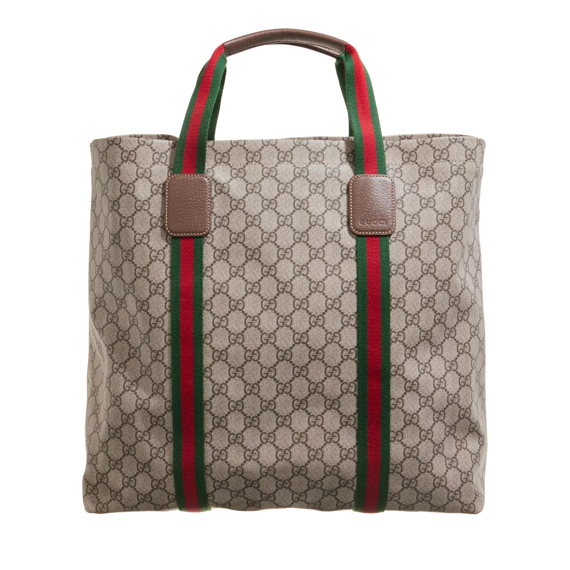 Gucci gg supreme sales tote bag