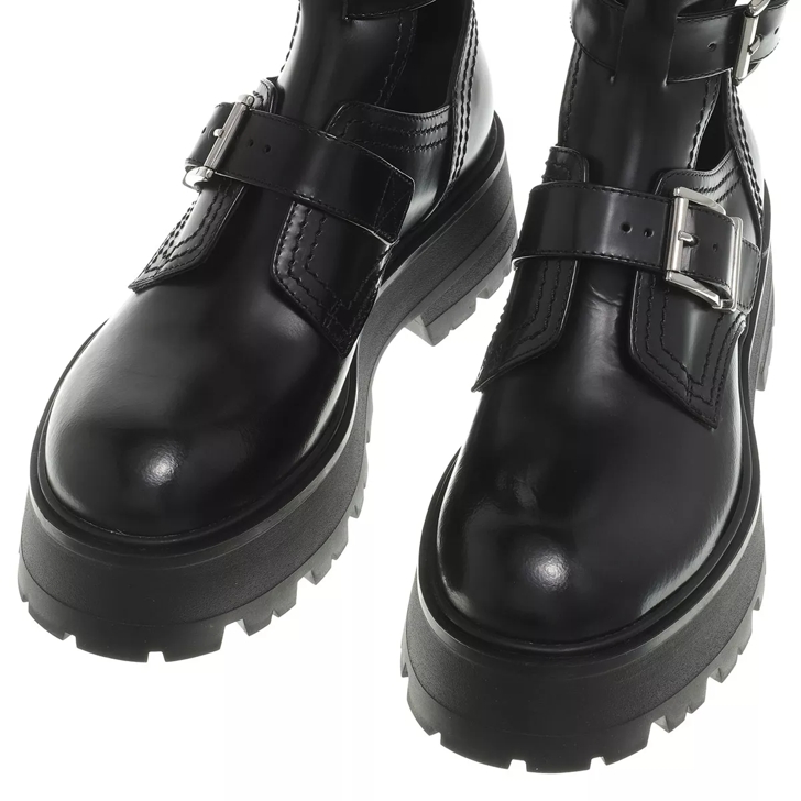 Alexander mcqueen buckle clearance boots