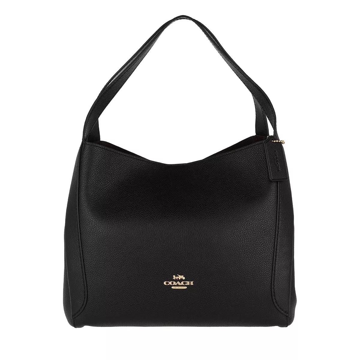 Coach black best sale hobo bag