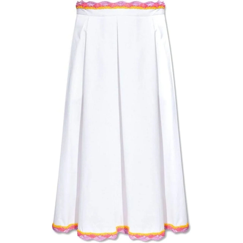 Moschino Midirock Skirts White weiß