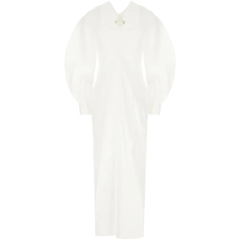 Givenchy Robe midi White poplin shirt dress weiß(Image 2)