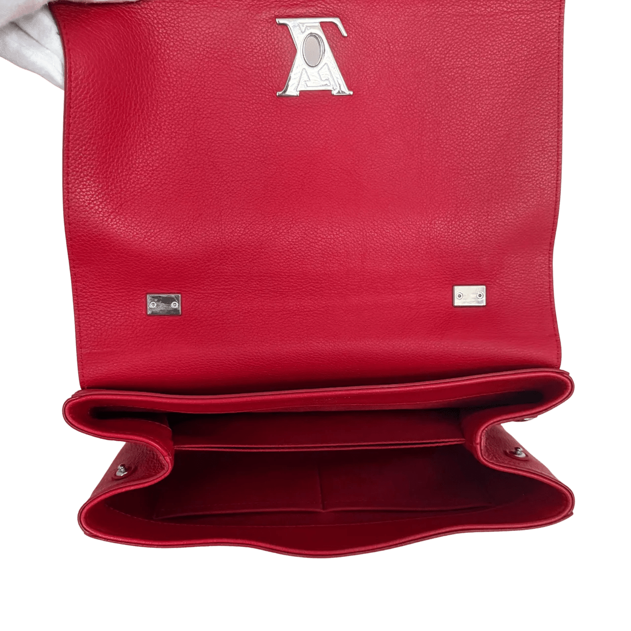 Thumbnail - Louis Vuitton Hobo Bags - Louis Vuitton Lockme II Top Handle M42859 Red / go - Gr. unisize - in Rot - für Damen