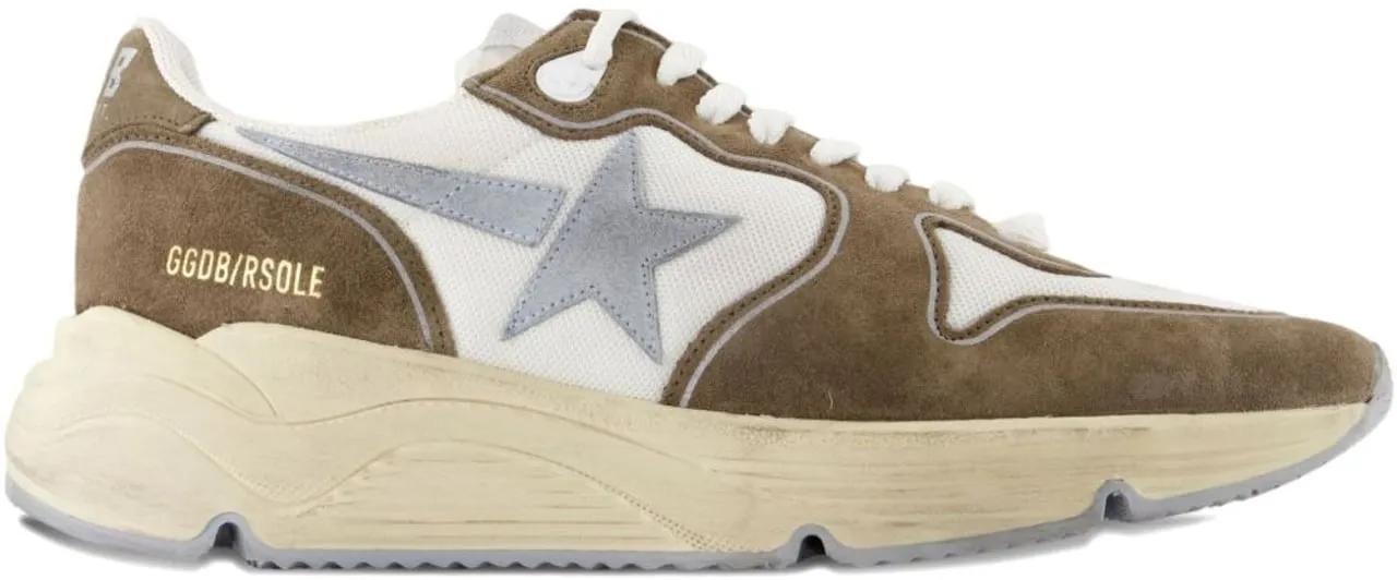 Golden Goose Low-Top Sneaker - Sneakers Whiterifle Green Quarry - Gr. 45 (EU) - in Weiß - für Herren