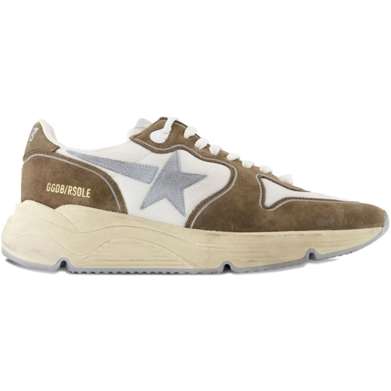 Golden Goose Low-Top-Sneaker Sneakers Whiterifle Green Quarry weiß