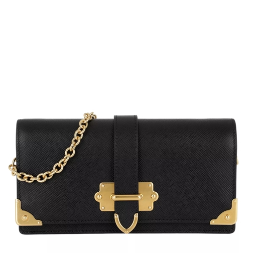 Prada Cahier Wallet On Chain Black Wallet On A Chain