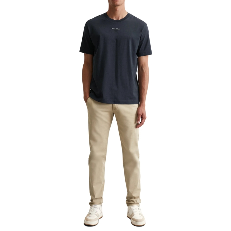 Marc O´Polo Hemd Medium-Logo 1er Pack blau(Image 4)